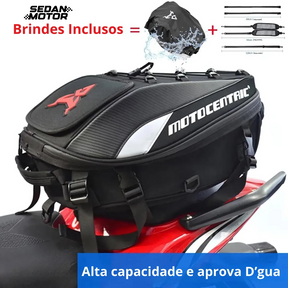 Bagageiro Impermeável para Moto - Resistente e Prático | Sedan Motors