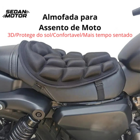 Capa Almofada Universal para Assento de Motocicleta | Conforto e Qualidade - Sedan Motors