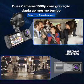 Câmera Veicular 1080P com Visão Noturna | Segurança e Qualidade - Sedan Motors