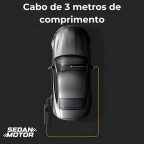 Compressor de Ar Automotivo Portátil | Rápido e Eficiente - Sedan Motors