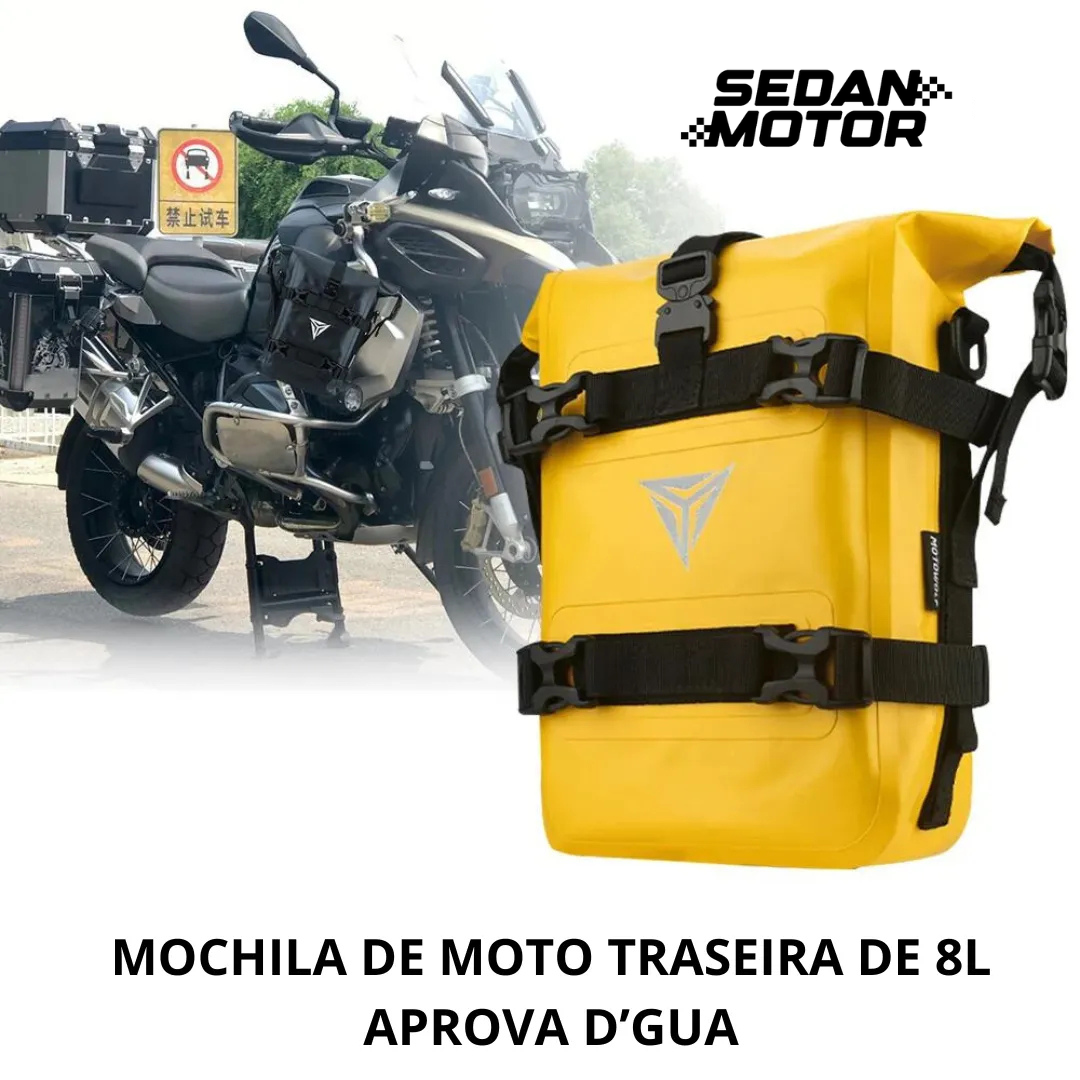 Bolsa para Para-choque de Motocicleta | Resistente e Prática - Sedan Motors