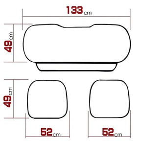 Capa Almofada de Couro Universal para Assento de Carro | Conforto e Estilo - Sedan Motors