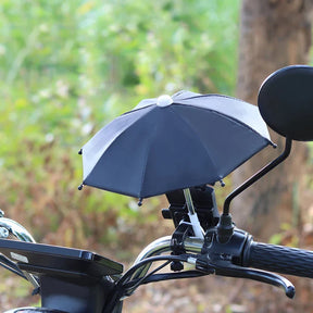 Mini Guarda-Chuva de Telefone para Motocicleta e Bicicleta | Sedan Motor