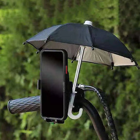 Mini Guarda-Chuva de Telefone para Motocicleta e Bicicleta | Sedan Motor